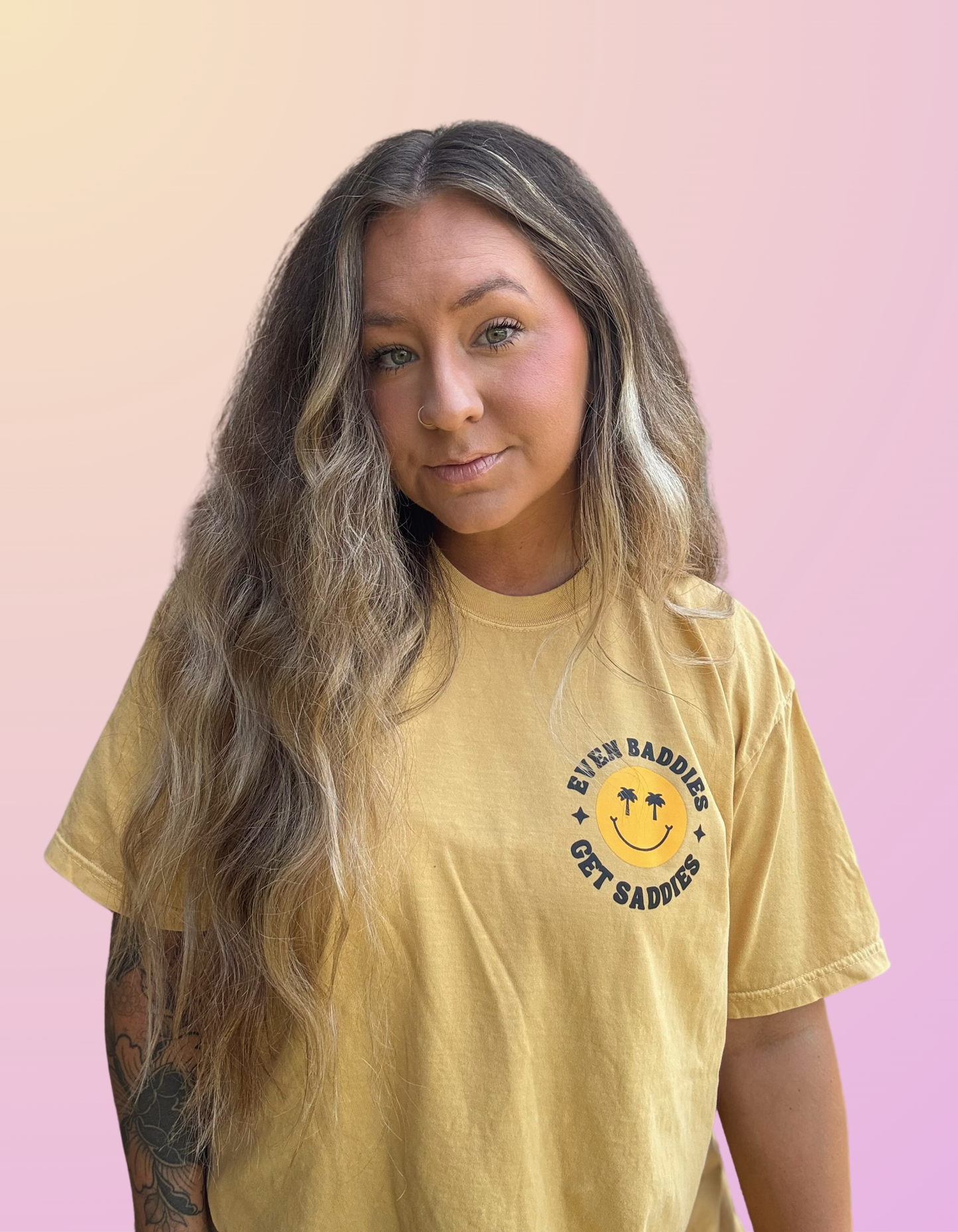 Mustard "Even Baddies Get Saddies" Tee