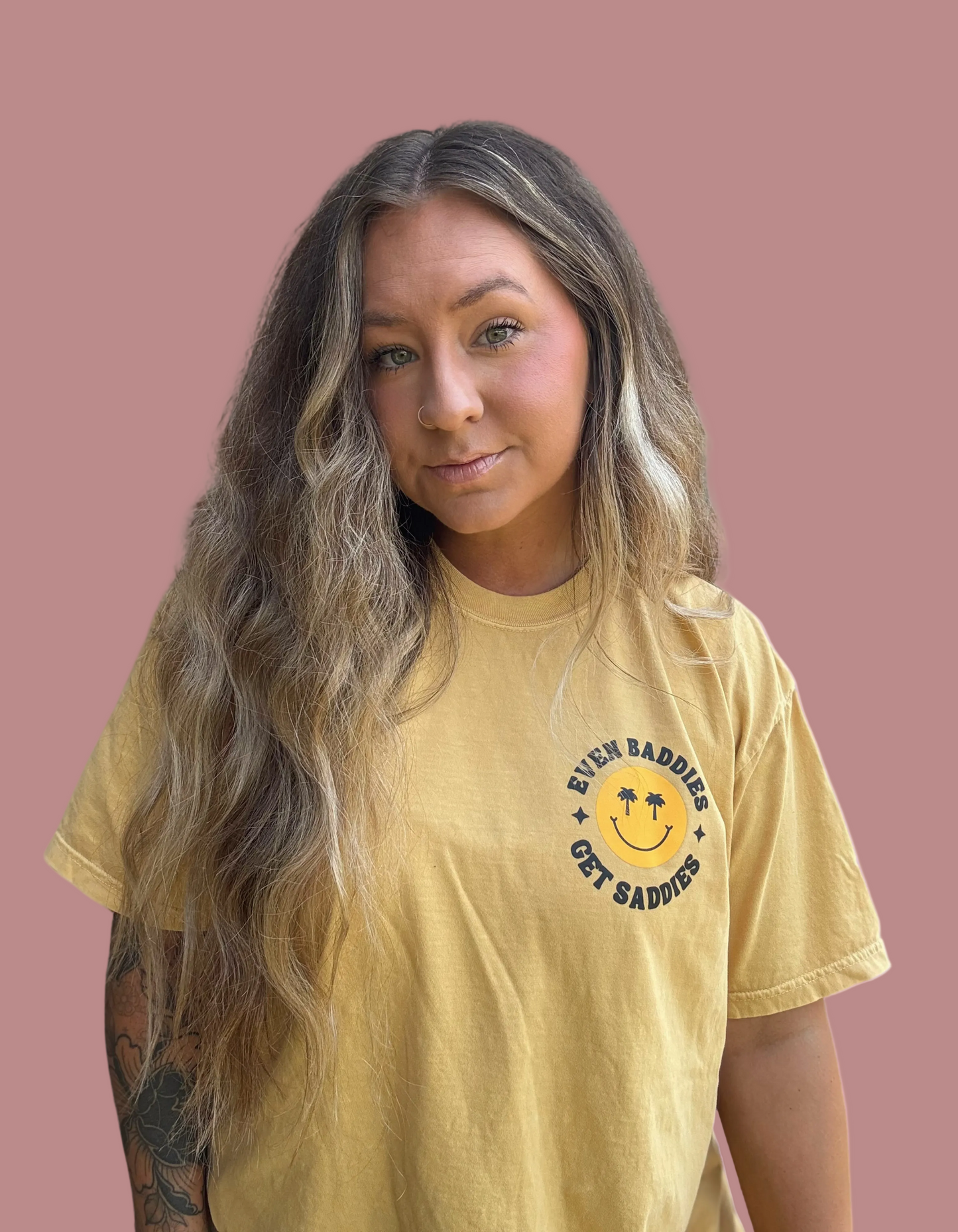 Mustard "Even Baddies Get Saddies" Tee