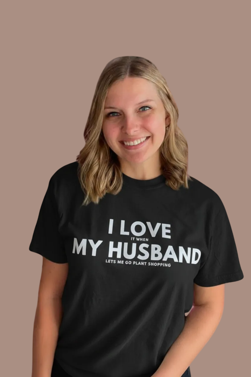 "I Love My Husband" Tee