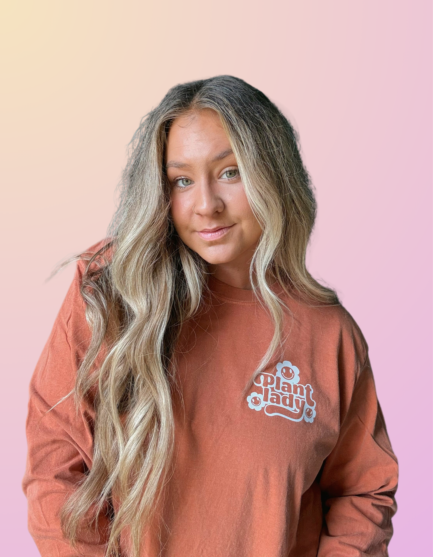 Yam "Plant Lady" Long Sleeve Tee