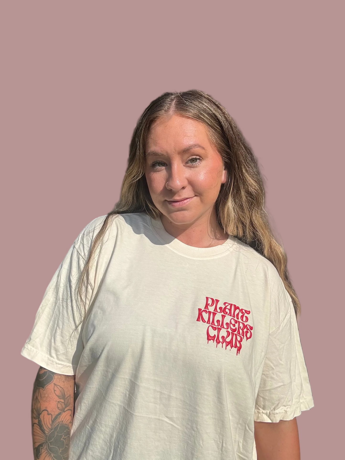 Ivory "Plant Killers Club" Tee