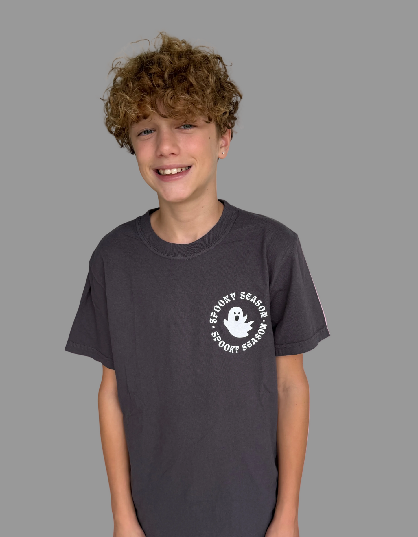 "Spooky Season" Graphite Tee