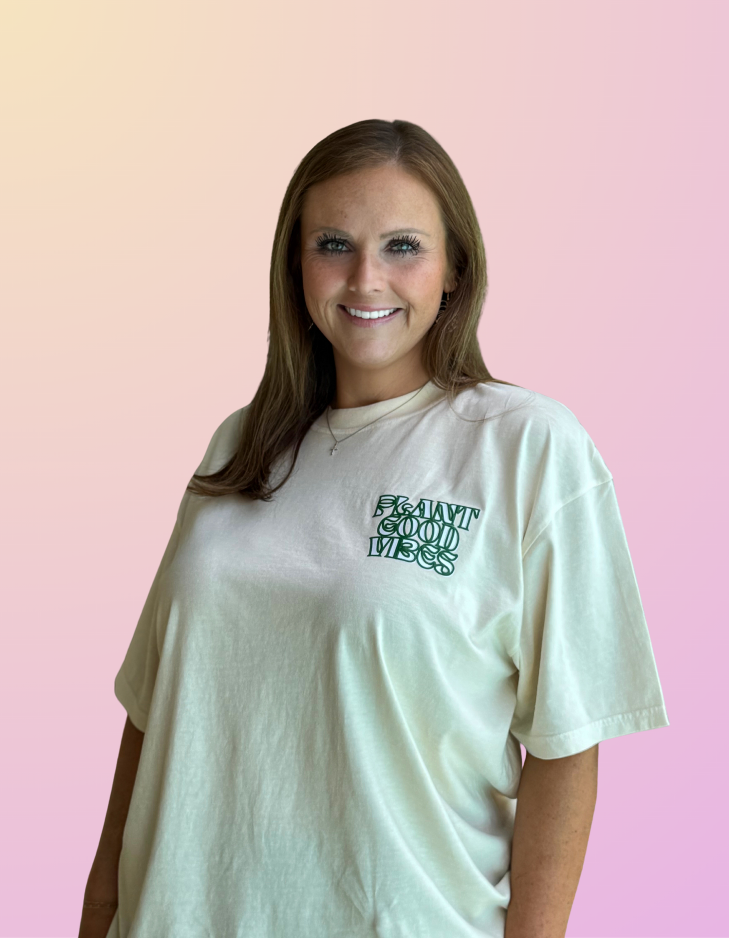 Puffy "Plant Good Vibes" Off-White Tee
