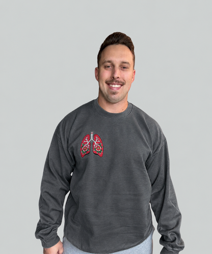 "Deep Breath" Crewneck Sweatshirt