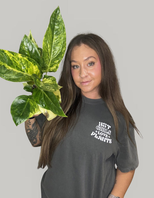 "Hot Girls Love Plants" Pepper Tee