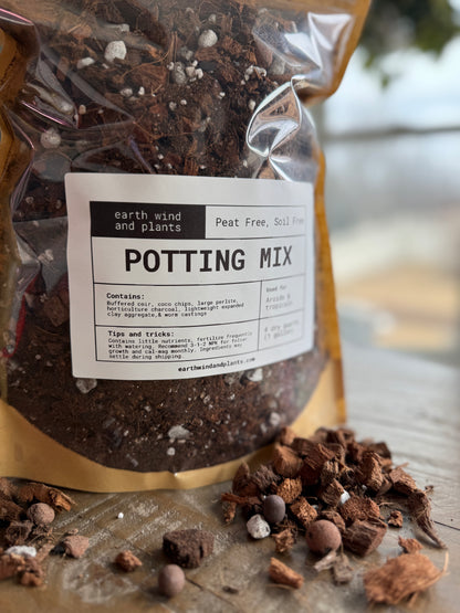 no soil potting mix Soil Free Potting Medium – Earth Wind and Plants
