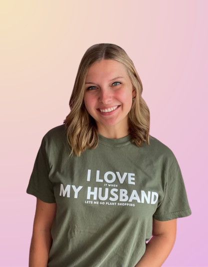 "I Love My Husband" Tee