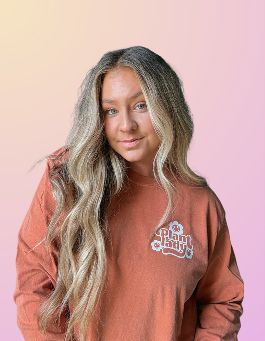 Yam "Plant Lady" Long Sleeve Tee