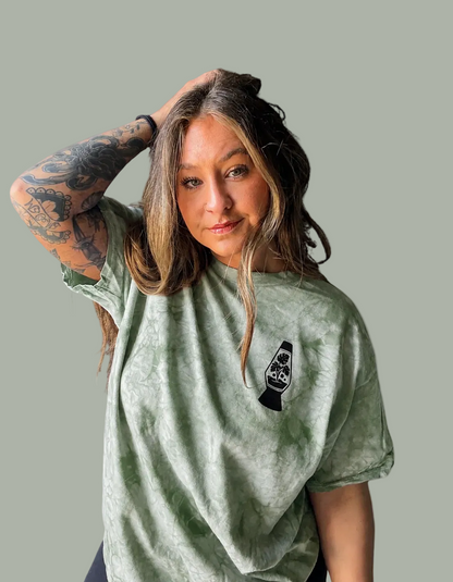 "Monstera Lava Lamp" Crystal Tee