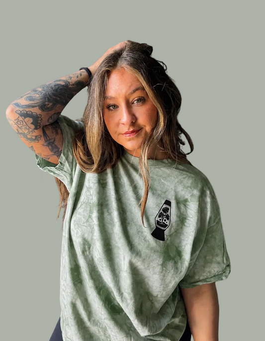 "Monstera Lava Lamp" Crystal Tee