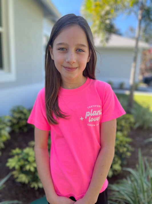Youth "Certified Plant Lover" Tee