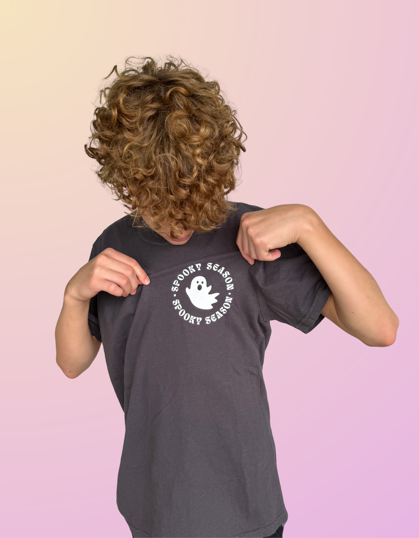 "Spooky Season" Graphite Tee