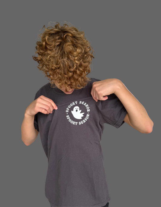 "Spooky Season" Graphite Tee