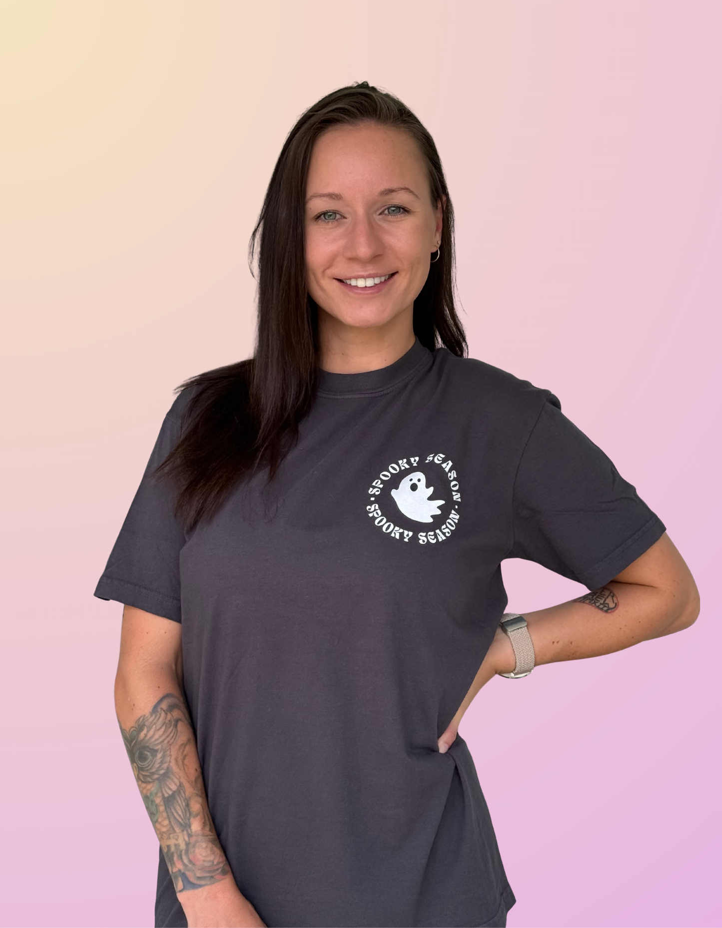 "Spooky Season" Graphite Tee