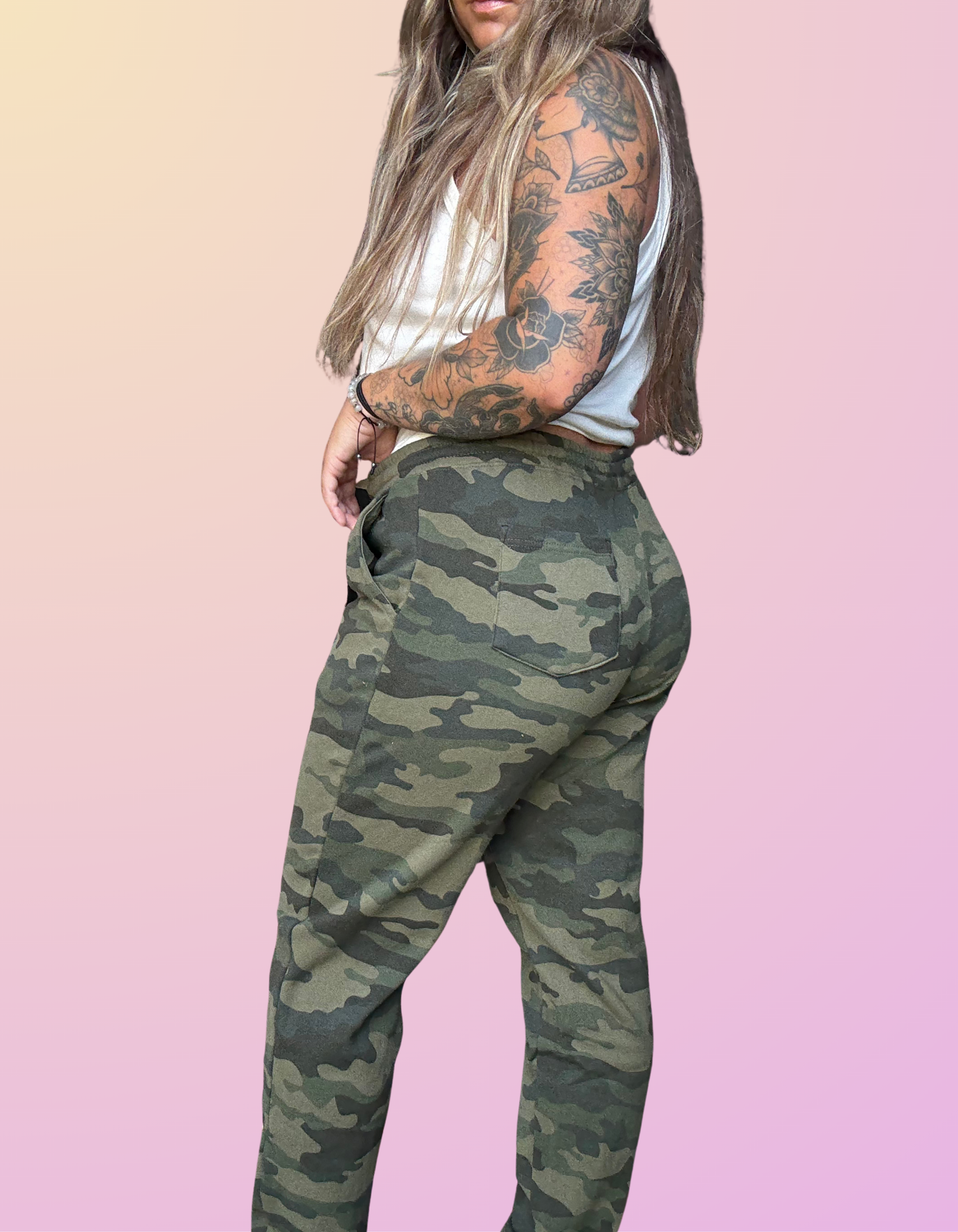 "Certified Green Thumb" Camo Jogger Sweats