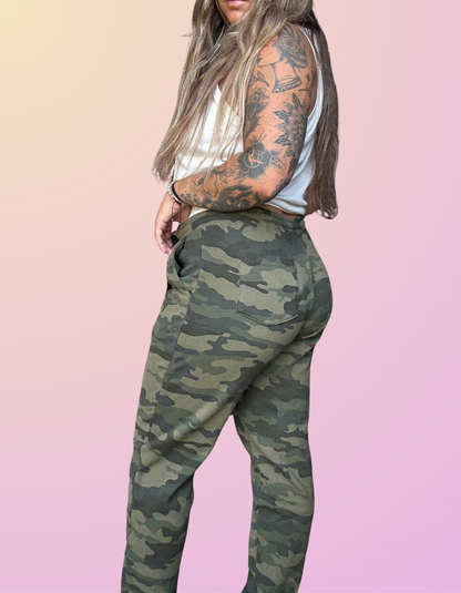 "Certified Green Thumb" Camo Jogger Sweats